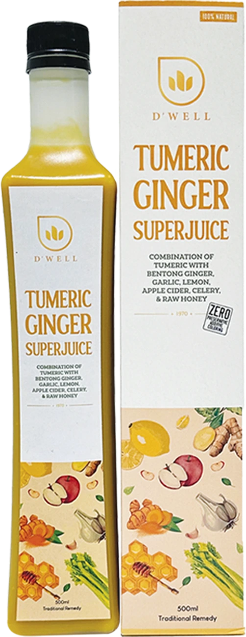 D’WELL Turmeric Ginger 500ml